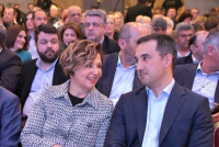 Γεύμα Χαρίτση με Γεροβασίλη στην Καλαμάτα