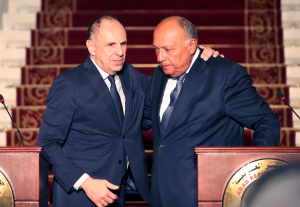 Γεραπετρίτης από Βρυξέλλες: Υπέρ της αναβάθμισης των σχέσεων Αιγύπτου με την ΕΕ