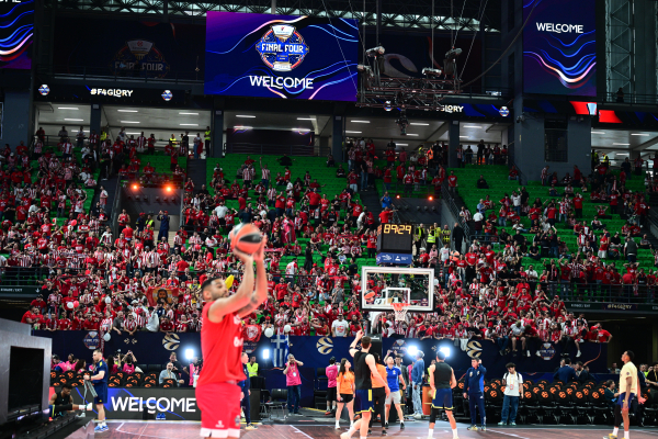 Final Four EuroLeague 2026 Live: Όλα έτοιμα για τoυς ημιτελικούς «φωτιά» Ολυμπιακός – Φενέρμπαχτσε και Ρεάλ – Βαλένθια