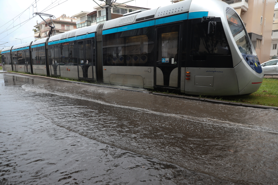 Κακοκαιρία: Κανονικά διεξάγεται η κυκλοφορία σε ολόκληρη τη Γραμμή 7 του Τραμ