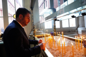 Ανδρουλάκης από το Φανάρι για τα Θεοφάνεια: Ευχές για σταθερότητα και ειρήνη στην ανθρωπότητα