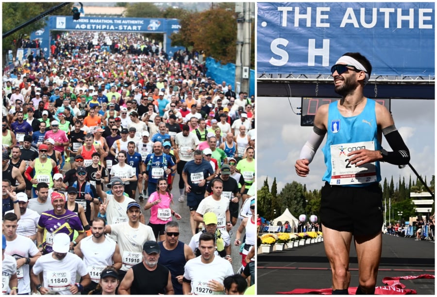Λαοθάλασσα στον Μαραθώνιο 2025: Χιλιάδες συμμετοχές, ένας ο μεγάλος νικητής (Εικόνες - Βίντεο)