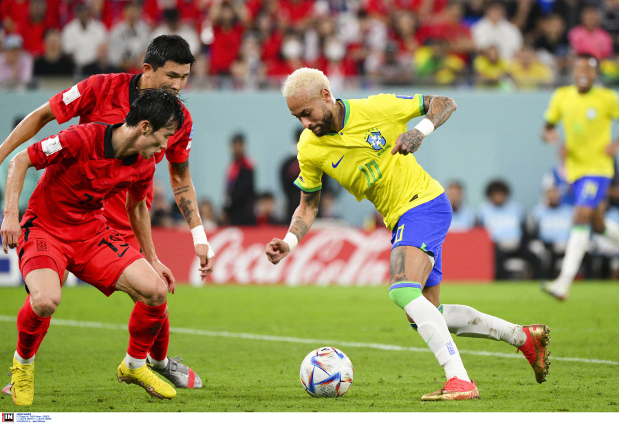 Μουντιάλ 2022: «Έπιασε» το ρεκόρ των Πελέ και Ρονάλντο ο Νεϊμάρ