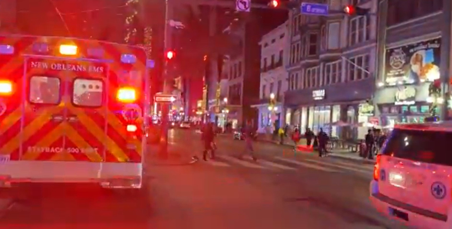 Νέα Ορλεάνη: Αυτοκίνητο έπεσε σε πλήθος που γιόρταζε την Πρωτοχρονιά - 10 νεκροί και 30 τραυματίες