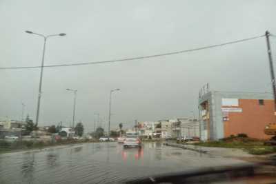 Πλημμύρες στην Πρέβεζα από τις έντονες βροχοπτώσεις