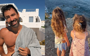 Σάκης Τανιμανίδης: Δημοσίευσε το πιο τρυφερό βίντεο με τις κόρες του – «Μπαμπά, γύρνα πίσω»