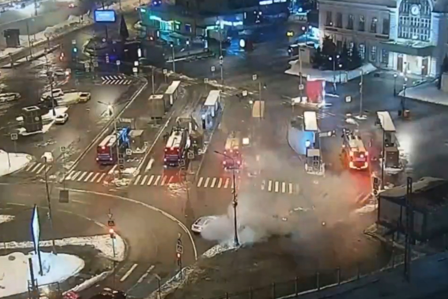 Ρωσία: Η στιγμή της έκρηξης στη Μόσχα - Νεκρός αστυνομικός (Βίντεο)