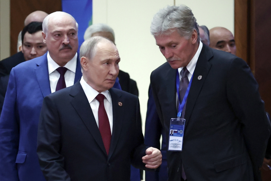 Πεσκόφ για σχέδιο Ουκρανίας - ΗΠΑ: Ο Πούτιν μελετάει και αναλύει τα 20 σημεία