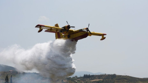 Φωτιά τώρα στο Μακρυχώρι Καβάλας