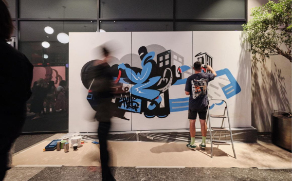 Η urban τέχνη στο Moxy Athens City απογειώθηκε