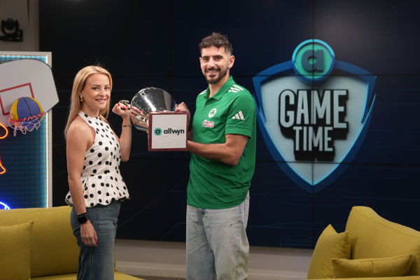 O Θανάσης Πρωτοψάλτης στο Allwyn Game Time: «Το Κύπελλο ήταν μόνο η αρχή για τον Παναθηναϊκό»