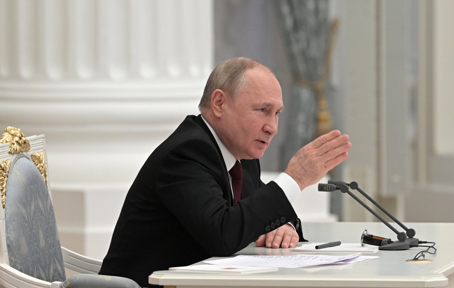 Βλάντιμιρ Πούτιν: Η Ρωσία έτοιμη για διαπραγματεύσεις με όλες τις πλευρές «σχετικά με αποδεκτές λύσεις»