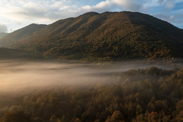 Ιωάννινα: Υπέροχες εικόνες ενός ομιχλώδους τοπίου