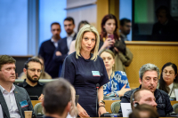 Μαρία Καρυστιανού: «Καλούμε όλα τα ευρωπαϊκά όργανα που ερευνούν τα εγκλήματα των Τεμπών να αντιδράσουν»