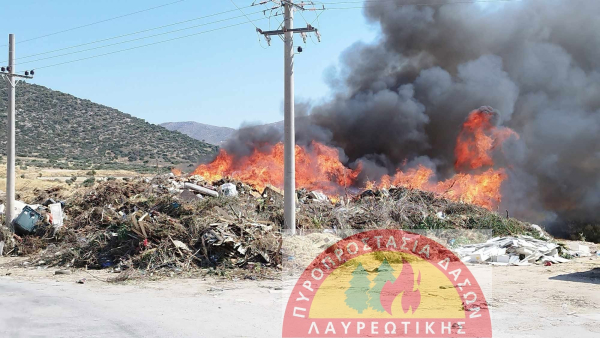 Φωτιά τώρα στο Μαρκόπουλο, επιχειρούν 5 εναέρια