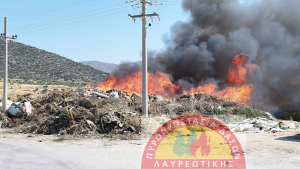 Φωτιά τώρα στο Μαρκόπουλο, επιχειρούν 5 εναέρια