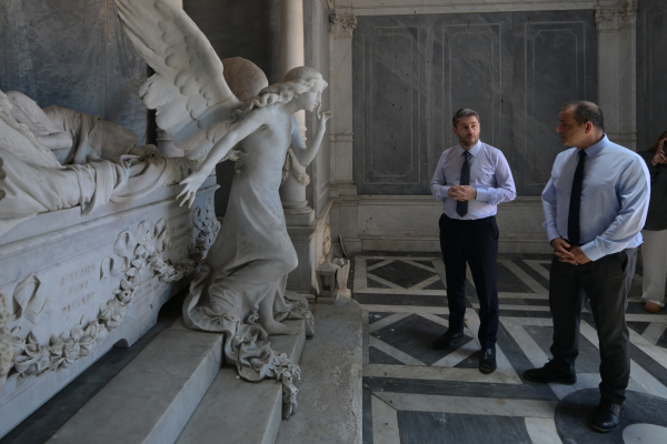 Ανδρουλάκης από Αίγυπτο: Να ρυθμιστεί άμεσα το ζήτημα με τη Μονή της Αγίας Αικατερίνης του Σινά