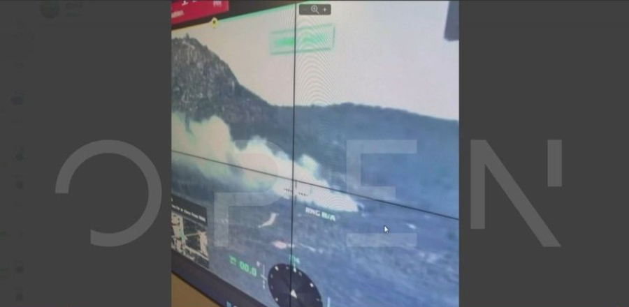 Φωτογραφία ντοκουμέντο: Έτσι ξεκίνησε η φωτιά στην Πάρνηθα