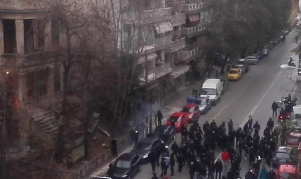 Βίντεο από την επίθεση και τον εμπρησμό στην κατάληψη Libertatia