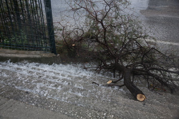 Έκτακτο δελτίο καιρού από την ΕΜΥ για την παραμονή Χριστουγέννων: Πού αναμένονται ισχυρές καταιγίδες