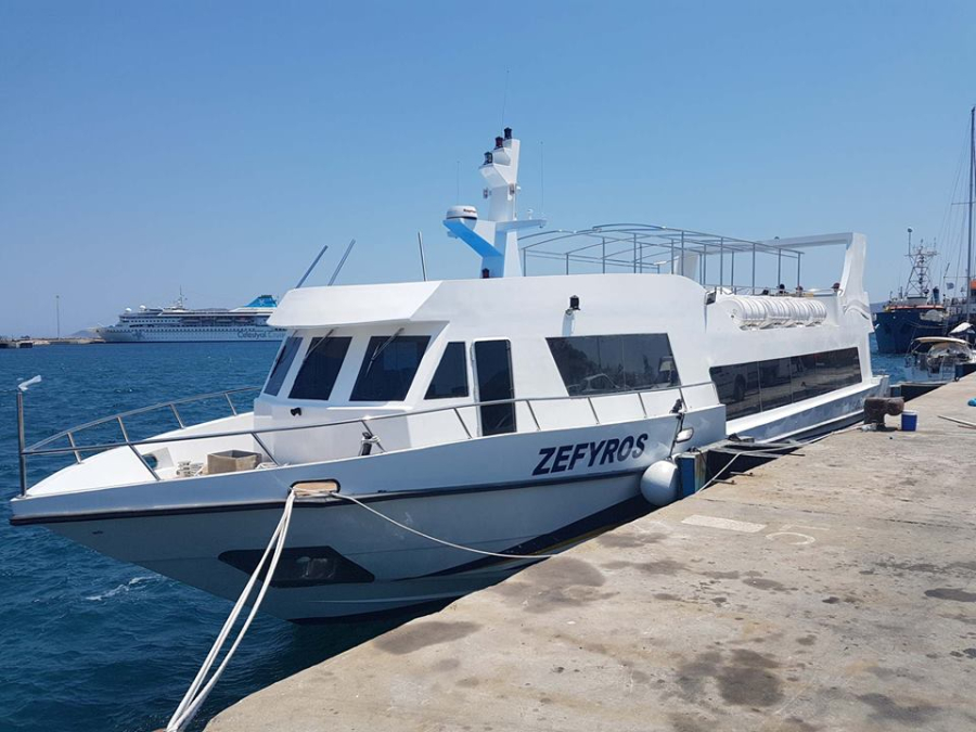 Σκόπελος: Μηχανική βλάβη στο επιβατηγό «Ζέφυρος»