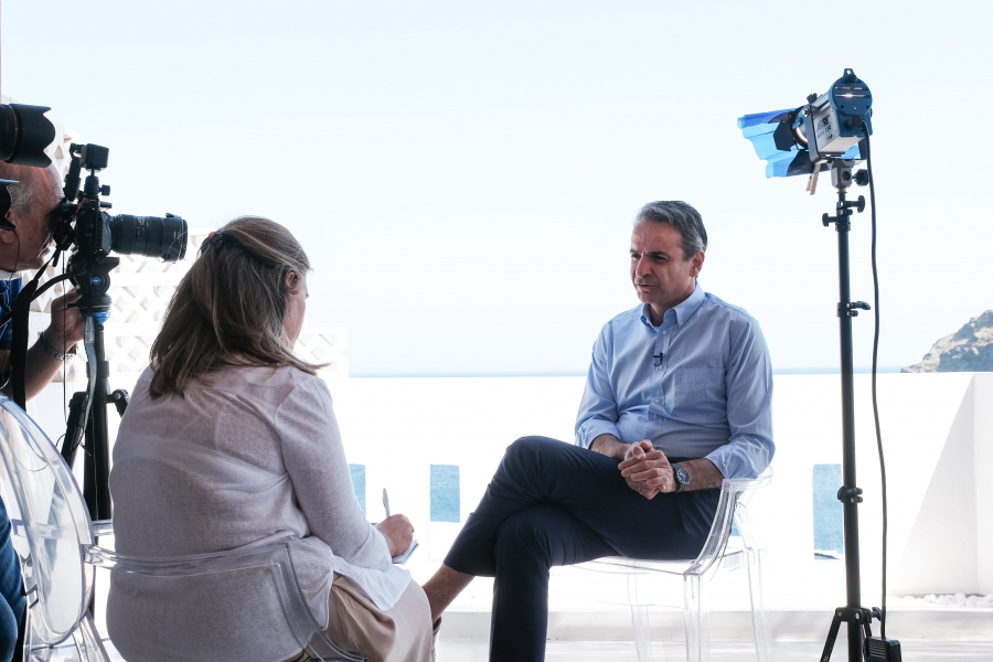 Μητσοτάκης στο Reuters: Η Ελλάδα δεν θα ανεχθεί καμία παραβίαση των κυριαρχικών δικαιωμάτων της