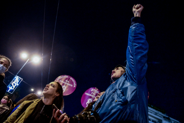 «Καμία άλλη δολοφονημένη» - Πορεία ενάντια στη βία κατά των γυναικών
