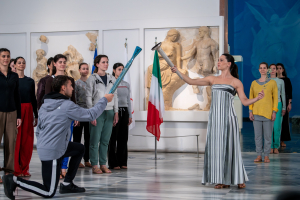 Αφή Ολυμπιακής Φλόγας: Στο Μουσείο Αρχαίας Ολυμπίας η τελική πρόβα - Το πρόγραμμα της αυριανής τελετής (Εικόνες)