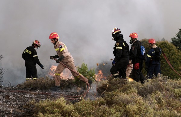 Αισιοδοξία για την πυρκαγιά στην Κασσάνδρα