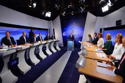 Σε ρηχά νερά η τηλεθέαση του ντιμπέιτ