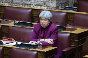 Η Αθηνά Λινού στο Συνέδριο του ΠΑΣΟΚ...