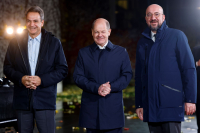 Στον δείπνο με τους ηγέτες της Ε.Ε. στο Βερολίνο παρακάθισε ο Μητσοτάκης