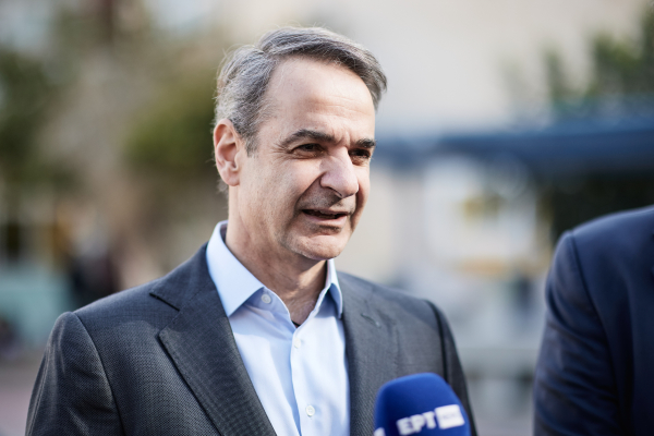 Επίσκεψη Μητσοτάκη στο Ειδικό Πειραματικό Δημοτικό Σχολείο Καισαριανής «Ρόζα Ιμβριώτη»