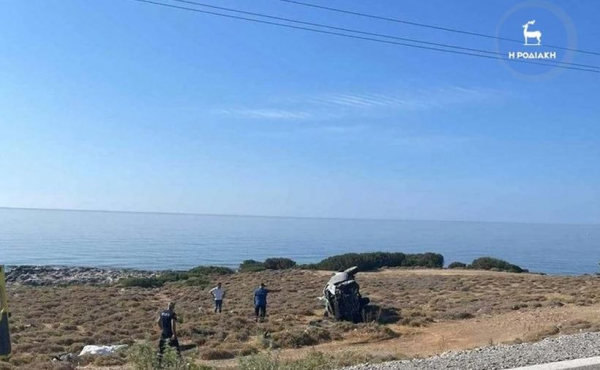 Ξεκληρίστηκε οικογένεια στη Ρόδο: Νεκροί στην άσφαλτο πατέρας και γιος