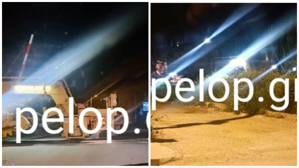 Πάτρα: Παραλίγο τραγωδία με ρομποτικό τρένο και αυτοκίνητο -Δεν κατέβηκαν οι μπάρες