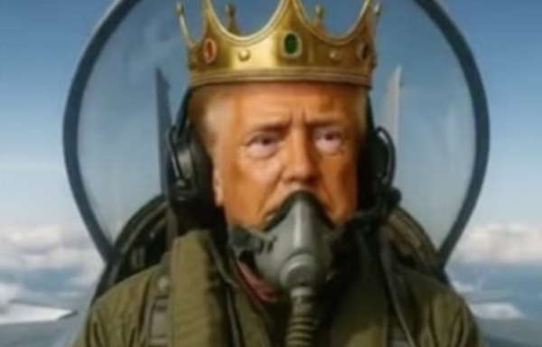 Ο Τραμπ τρολάρει τους διαδηλωτές του «No Kings» με ΑΙ βίντεο και εκείνον... βασιλιά να τους βομβαρδίζει