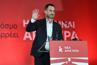 Αλέξης Χαρίτσης: «Θέλουμε να ηττηθεί η Ν.Δ. και η πολιτική Μητσοτάκη»