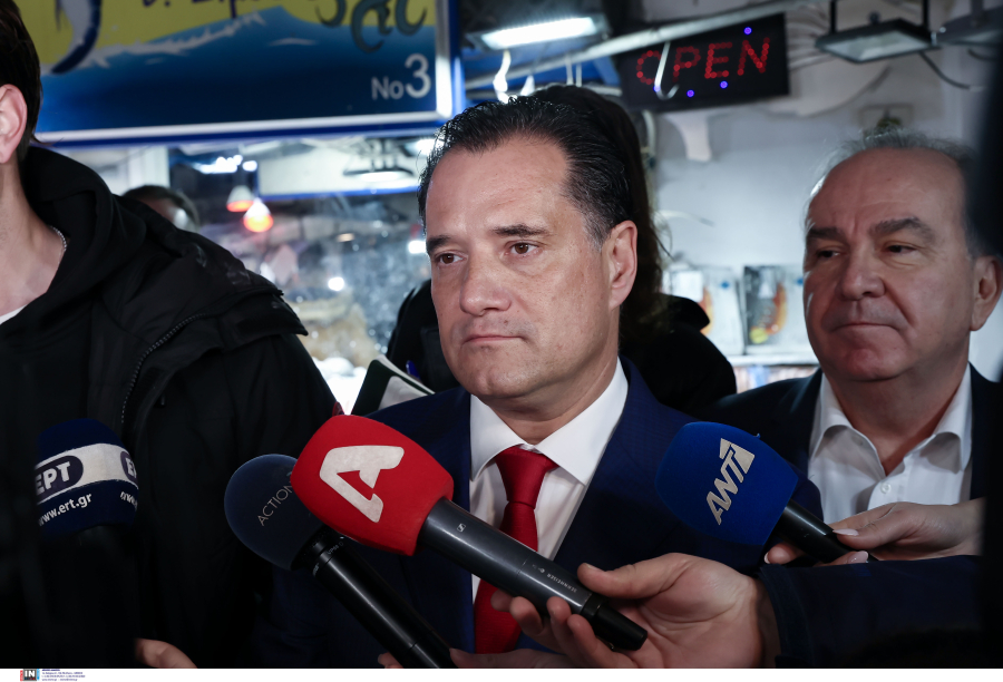 Ο υπουργός έγινε... δημοσιογράφος: Ο Άδωνις Γεωργιάδης παίρνει συνέντευξη στην Ιχθυαγορά, «άσε τις σάλτσες»