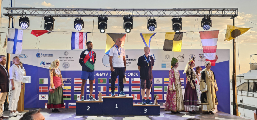 Παγκόσμιο Πρωτάθλημα Ελεύθερης Κατάδυσης: Δύο μετάλλια για τον Μανώλη Γιάνκο