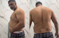Από τα 101 στα 76 κιλά: Η καθημερινή συνήθεια που τον έκανε αγνώριστο