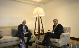 Συνάντηση Νίκου Δένδια με τον Μάικ Πομπέο