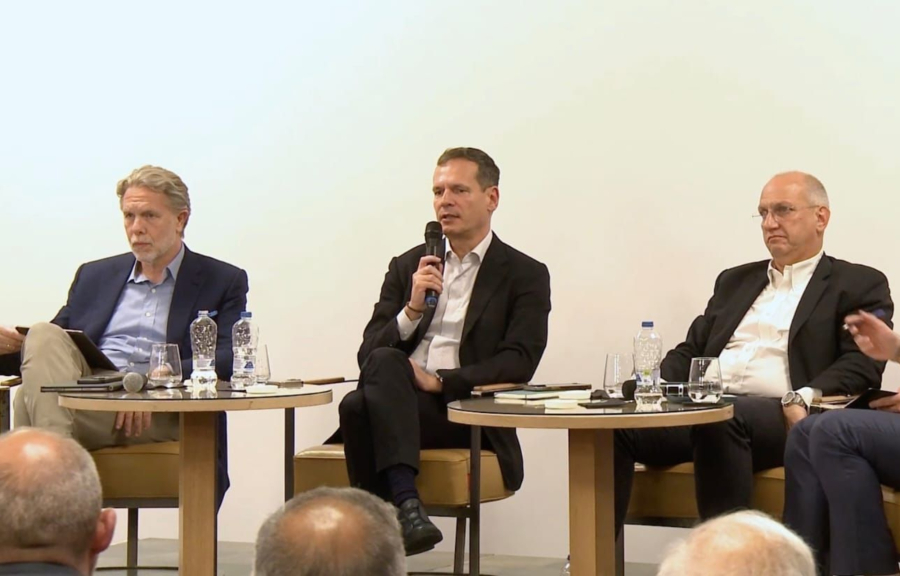 Ο Γερουλάνος σε εκδήλωση στο Ηράκλειο για το μέλλον της οικονομίας