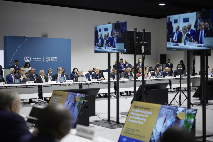 Μητσοτάκης - COP29: Στόχος οι σχέσεις εμπιστοσύνης με τους πολίτες