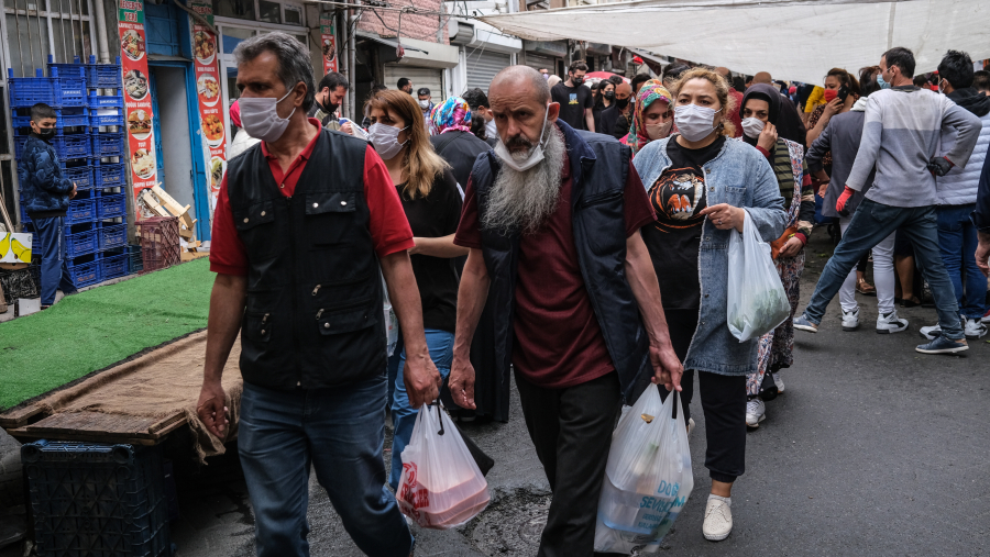 Τουρκία: Νέο ρεκόρ κρουσμάτων και καμπανάκι για τη μετάλλαξη Ομικρον