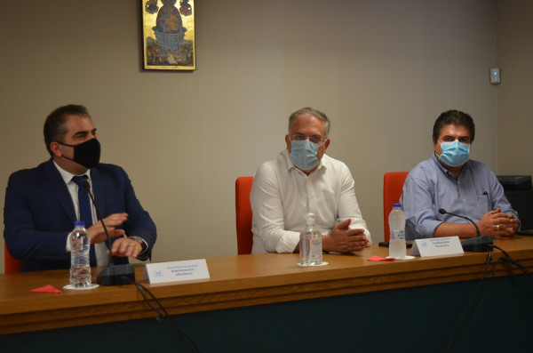 Με το «Αντώνης Τρίτσης» η αντικατάσταση κεντρικού αγωγού νερού από τις Πηγές Πηδήματος σε Καλαμάτα και Μεσσήνη