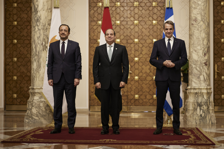 Μητσοτάκης από Κάιρο: «Ανάγκη για μια σταθερή Μέση Ανατολή» - Τι είπε για Γάζα