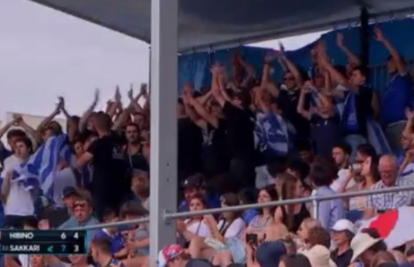 Μελβούρνη: «Πέταξαν» έξω από το γήπεδο ομογενείς οπαδούς σε αγώνα τένις της Σάκκαρη