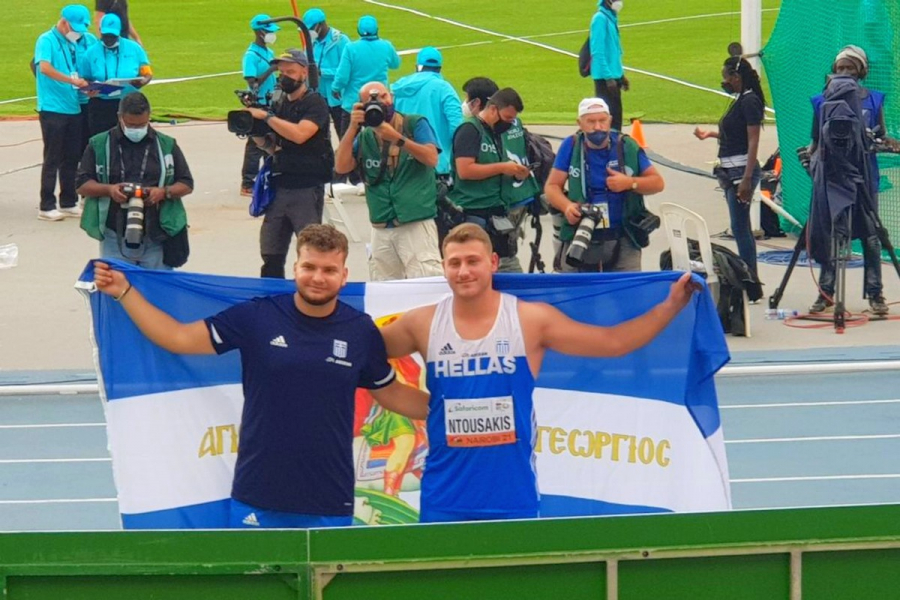 Στίβος - Παγκόσμιο Κ20: Ασημένιο για τον Ντουσάκη στη σφυροβολία, 6ος ο Ζιώγας (βίντεο)