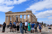 Tourism Boom Lifts Greek Economy but Rekindles Housing Debate