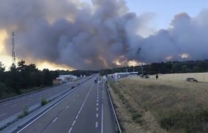Μεγάλη φωτιά απειλεί το Παρίσι: Στις φλόγες το δάσος του Φοντενεμπλό (βίντεο)